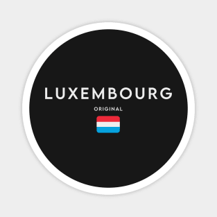 Luxembourg flag, louxembourger flag Magnet